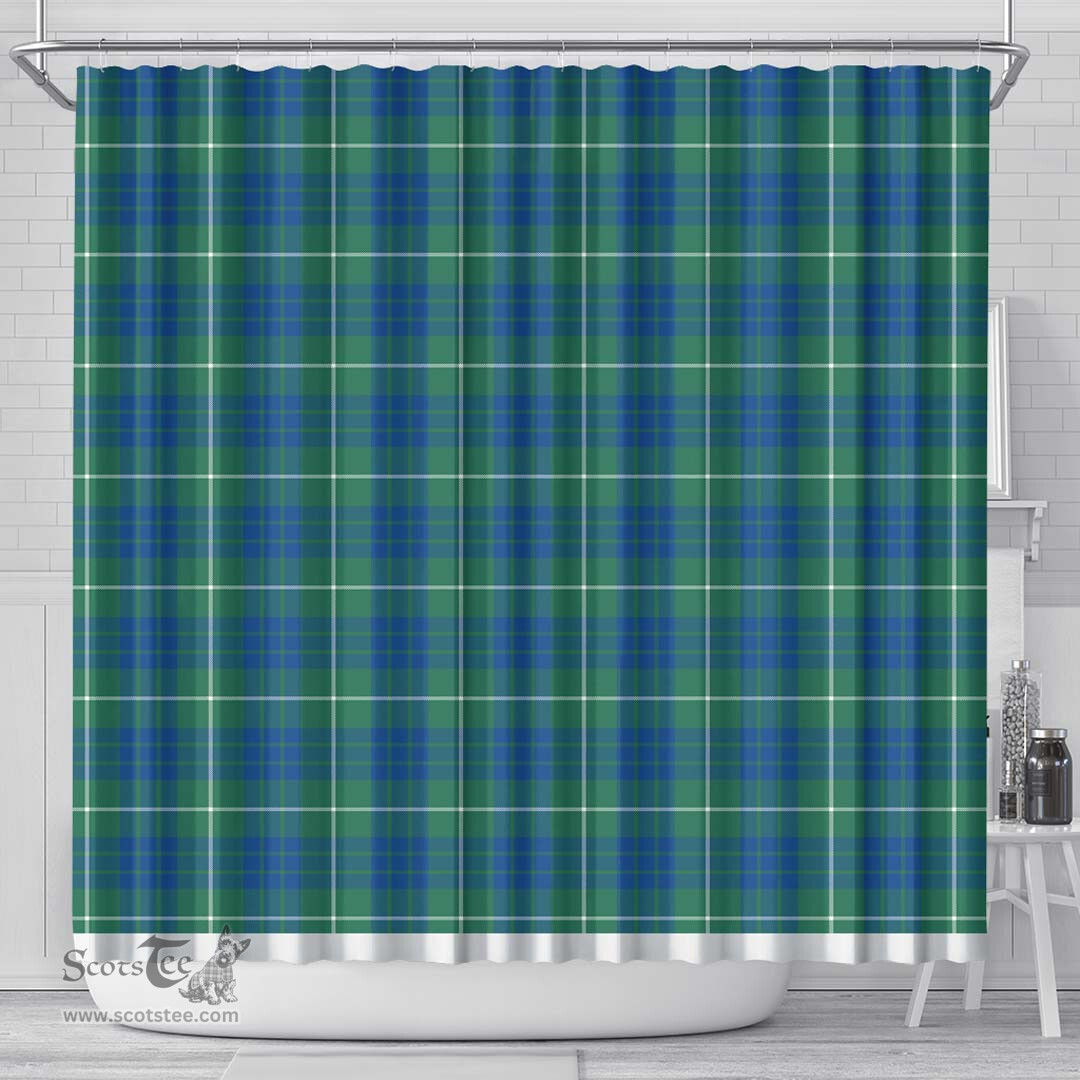Scottish Hamilton Hunting Ancient Clan Tartan Shower Curtain