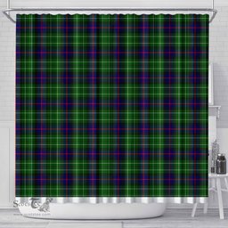 Scottish Leslie Hunting Ancient Clan Tartan Shower Curtain