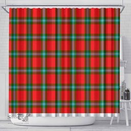 Scottish Maclaine Of Loch Buie Hunting Ancient Clan Tartan Shower Curtain