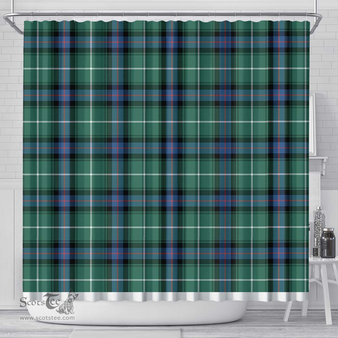 Scottish Macdonald Of The Isles Hunting Ancient Clan Tartan Shower Curtain