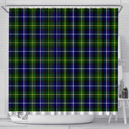 Scottish Macneill Of Barra Modern Clan Tartan Shower Curtain
