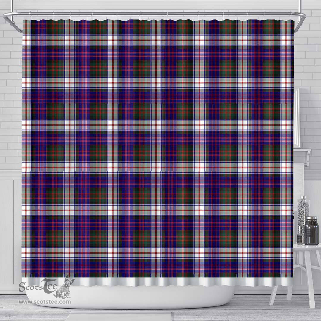 Scottish Macdonald Dress Modern Clan Tartan Shower Curtain