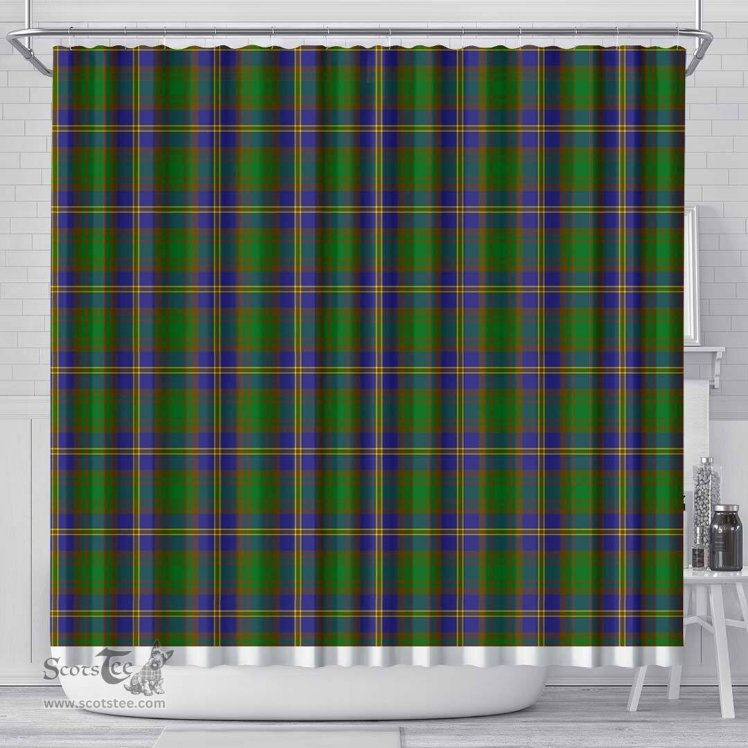 Scottish Strange Of Balkaskie Clan Tartan Shower Curtain