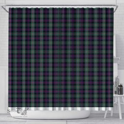 Scottish Rose Hunting Modern Clan Tartan Shower Curtain