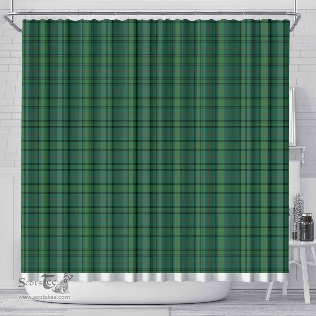 Scottish Ross Hunting Ancient Clan Tartan Shower Curtain