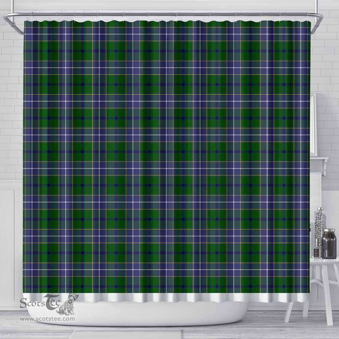 Scottish Wishart Hunting Modern Clan Tartan Shower Curtain