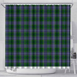 Scottish Wishart Hunting Modern Clan Tartan Shower Curtain