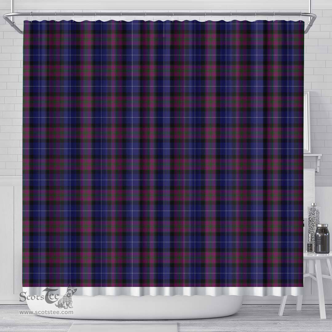 Scottish Pride Of Scotland Clan Tartan Shower Curtain