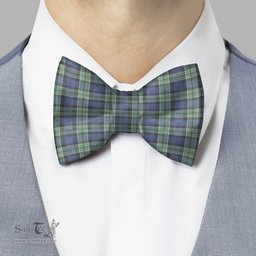 Scottish Leslie Hunting Ancient Clan Scottish Tartan Bow Tie
