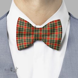 Scottish MacLachlan Hunting Modern Clan Scottish Tartan Bow Tie