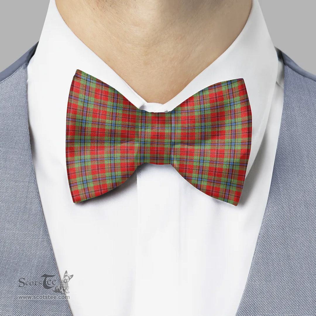 Scottish MacLean of Duart Modern Clan Scottish Tartan Bow Tie