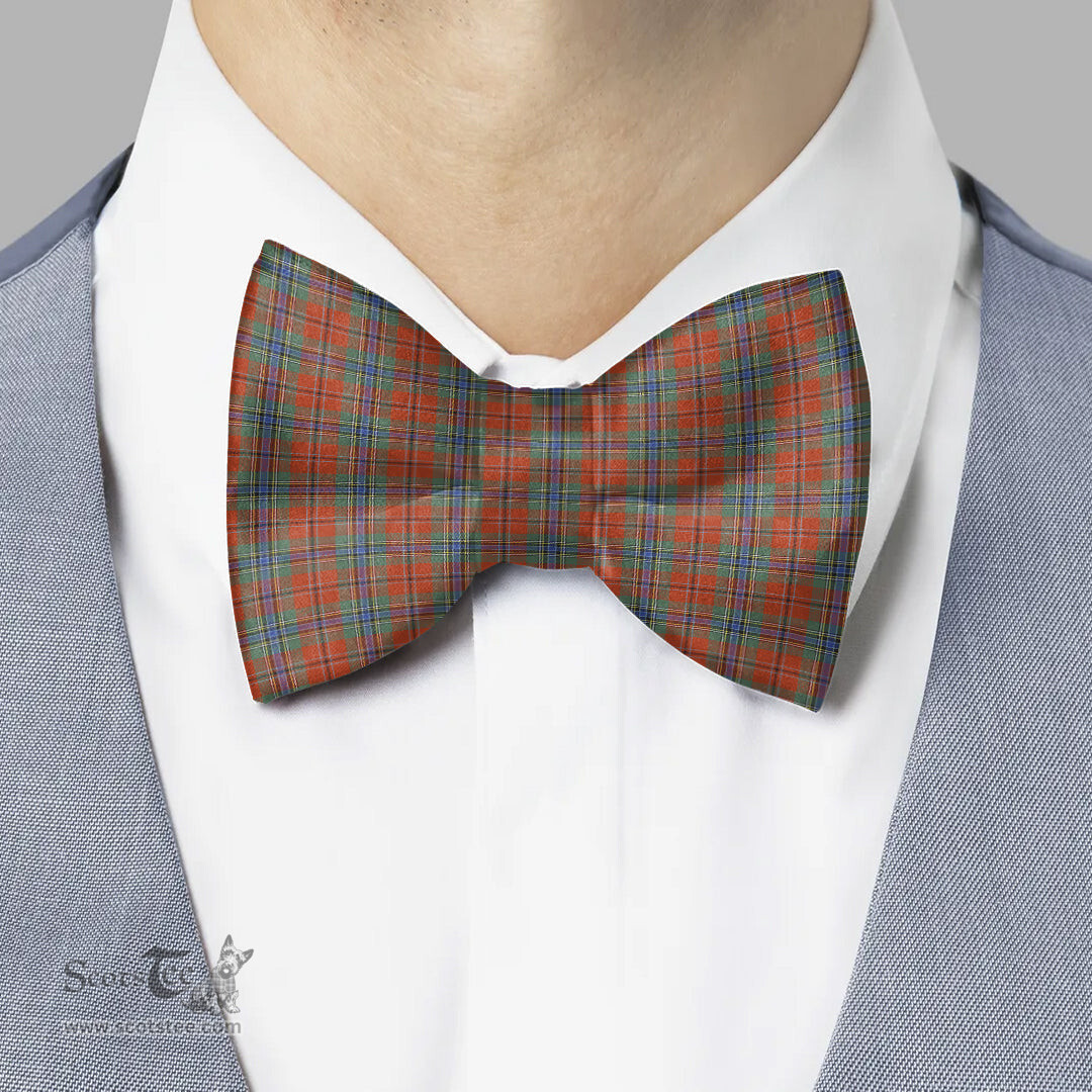 Scottish MacLean of Duart Ancient Clan Scottish Tartan Bow Tie