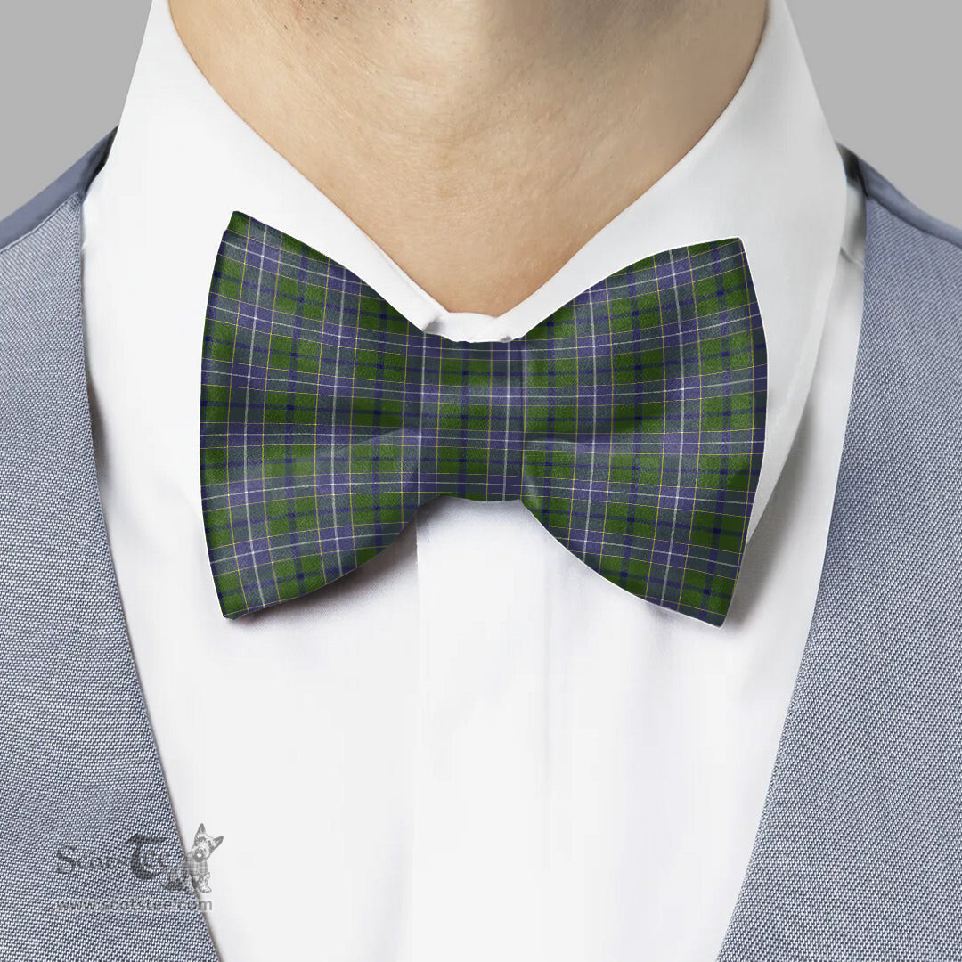 Scottish Wishart Hunting Modern Clan Scottish Tartan Bow Tie