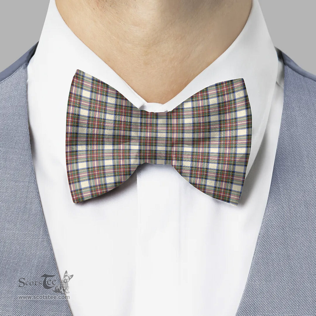 Scottish Stewart Dress Ancient Clan Scottish Tartan Bow Tie