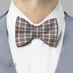 Scottish Stewart Dress Ancient Clan Scottish Tartan Bow Tie