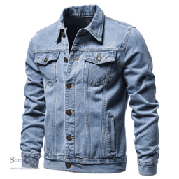 ScotsTee Shop Scottish Drummond of Perth Clan Crest Tartan Scottish Denim Jacket