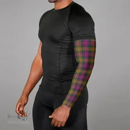Scottish Carnegie Modern Clan Tartan Arm Sleeves (Set Of Two)