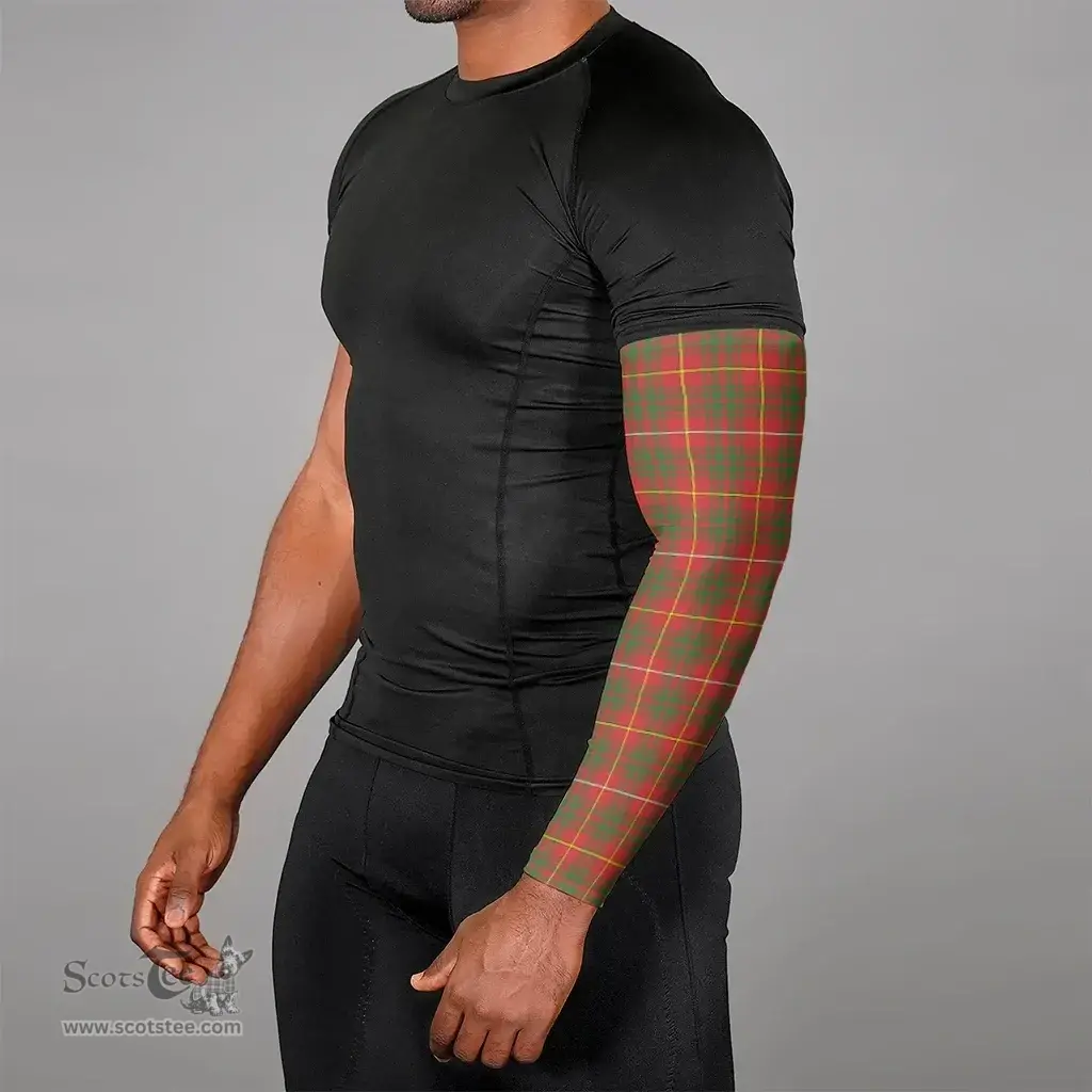 Scottish Bruce Modern Clan Tartan Arm Sleeves (Set Of Two)