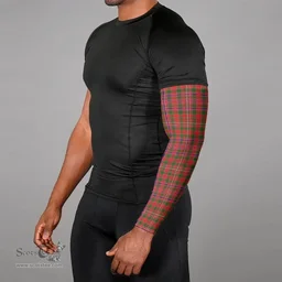 Scottish Macalister Modern Clan Tartan Arm Sleeves (Set Of Two)