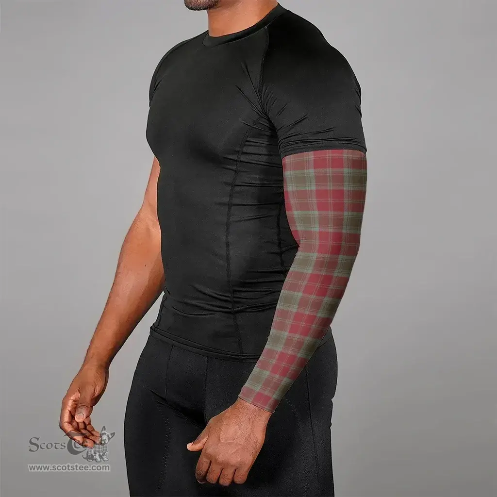 Scottish Lindsay Weathered Clan Tartan Arm Sleeves (Set Of Two)