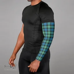 Scottish Gunn Ancient Clan Tartan Arm Sleeves (Set Of Two)