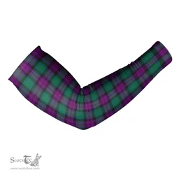 Scottish Macarthur Ancient Clan Tartan Arm Sleeves (Set Of Two)