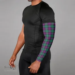 Scottish Macarthur Ancient Clan Tartan Arm Sleeves (Set Of Two)