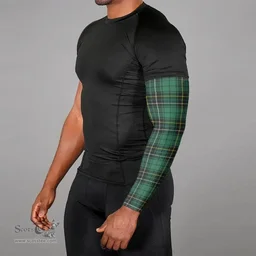 Scottish Macalpine Ancient Clan Tartan Arm Sleeves (Set Of Two)