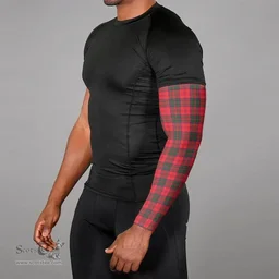 Scottish Drummond Modern Clan Tartan Arm Sleeves (Set Of Two)
