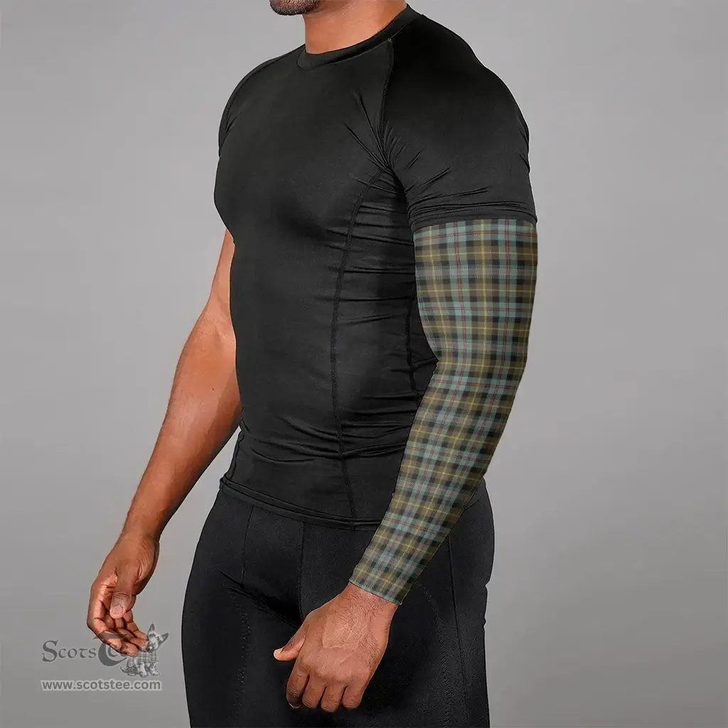 Scottish Farquharson Weathered Clan Tartan Arm Sleeves (Set Of Two)