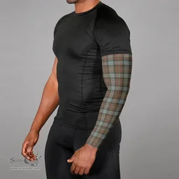 Scottish Fergusson Weathered Clan Tartan Arm Sleeves (Set Of Two)