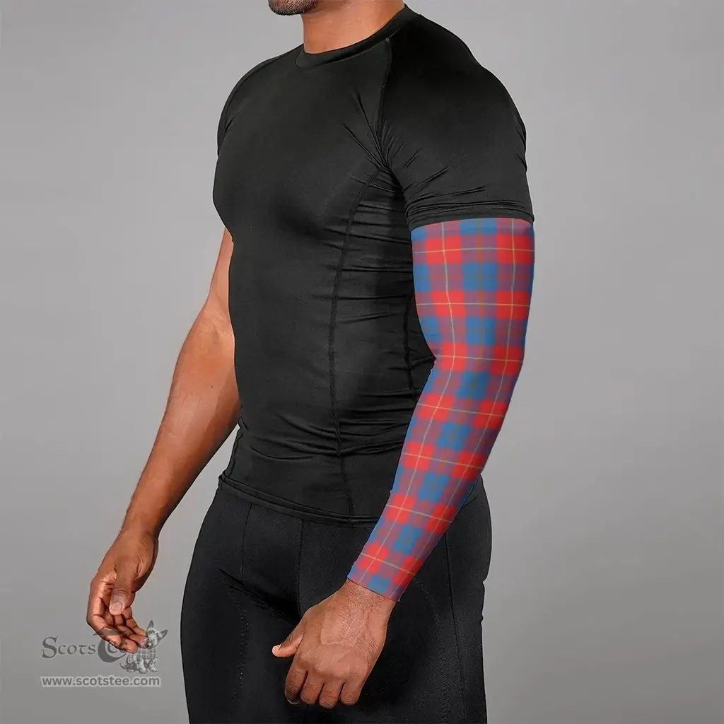 Scottish Galloway Red Clan Tartan Arm Sleeves (Set Of Two)