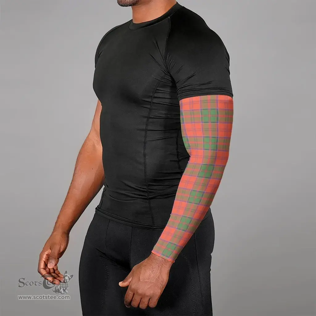 Scottish Grant Ancient Clan Tartan Arm Sleeves (Set Of Two)