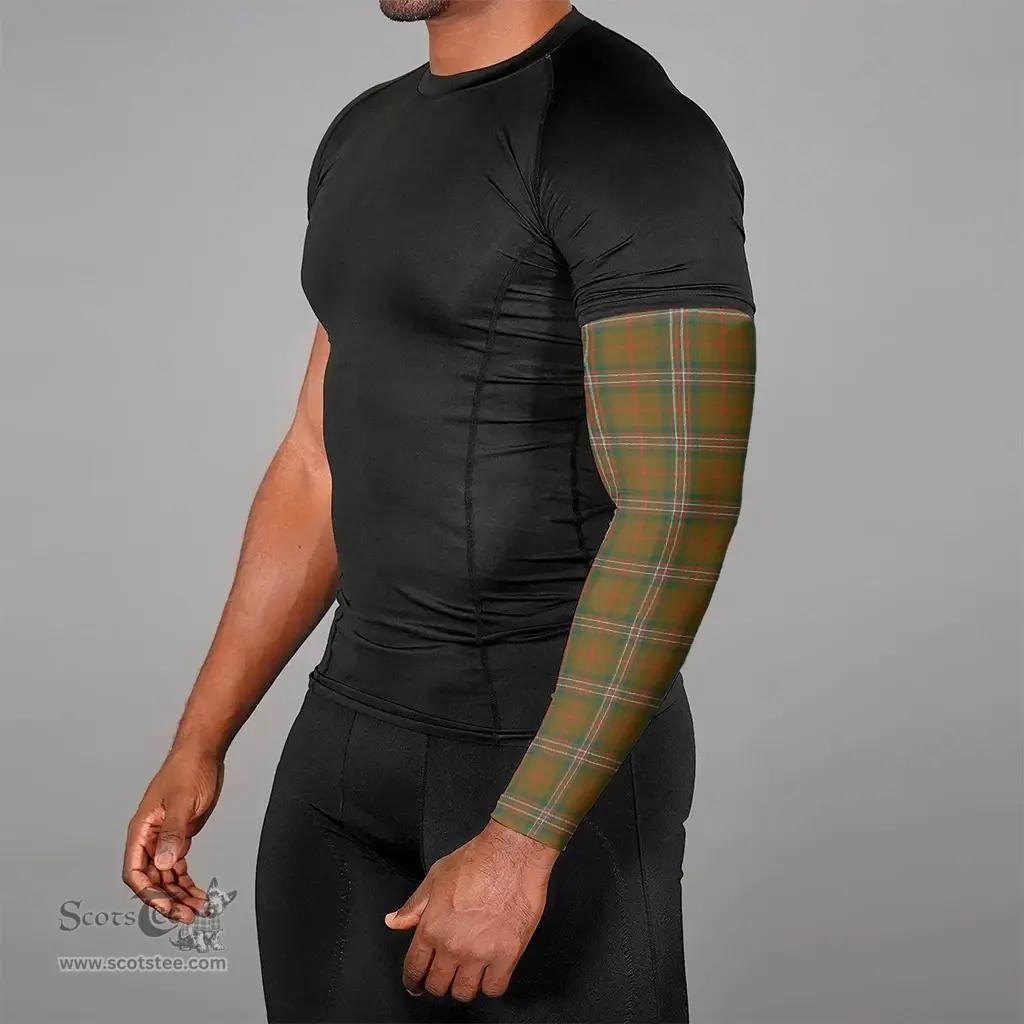 Scottish Scott Brown Modern Clan Tartan Arm Sleeves (Set Of Two)