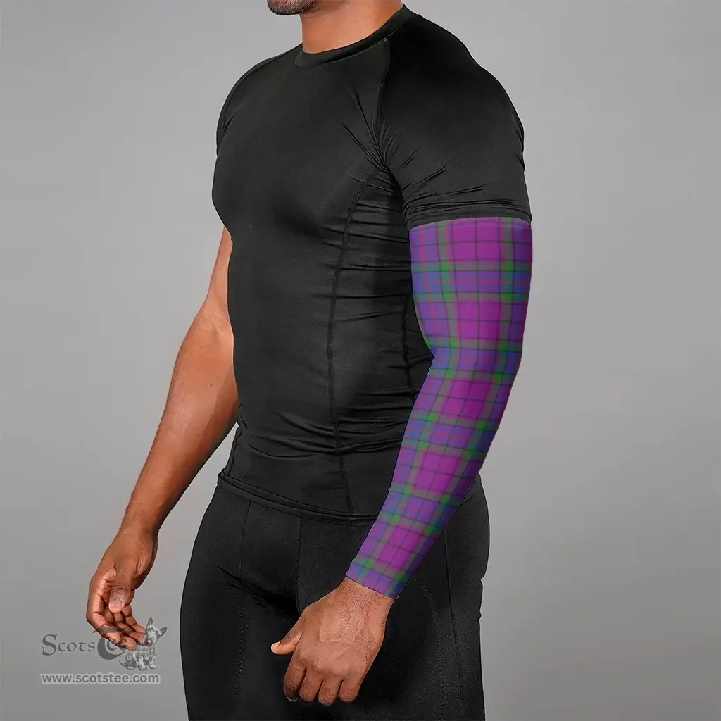 Scottish Wardlaw Modern Clan Tartan Arm Sleeves (Set Of Two)