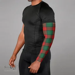 Scottish Stewart Atholl Modern Clan Tartan Arm Sleeves (Set Of Two)