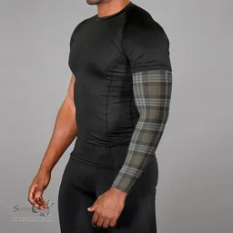 Scottish Stewart Old Weathered Clan Tartan Arm Sleeves (Set Of Two)