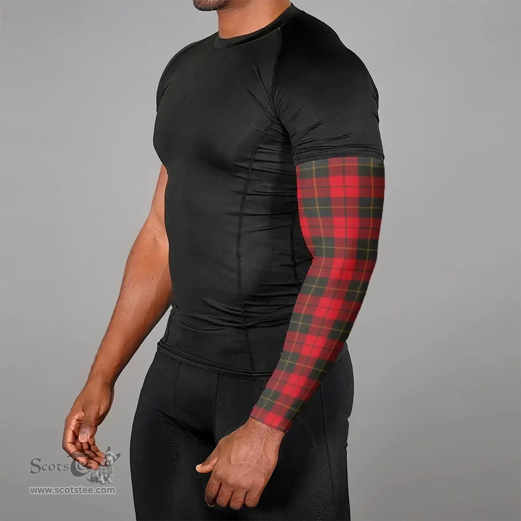 Scottish Wallace Weathered Clan Tartan Arm Sleeves (Set Of Two)