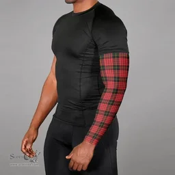 Scottish Macqueen Modern Clan Tartan Arm Sleeves (Set Of Two)
