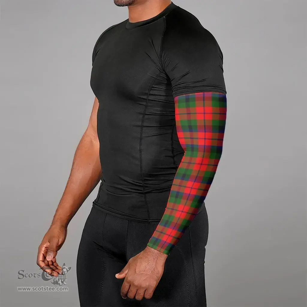 Scottish Macnaughton Modern Clan Tartan Arm Sleeves (Set Of Two)