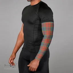 Scottish Maclean Of Duart Ancient Clan Tartan Arm Sleeves (Set Of Two)
