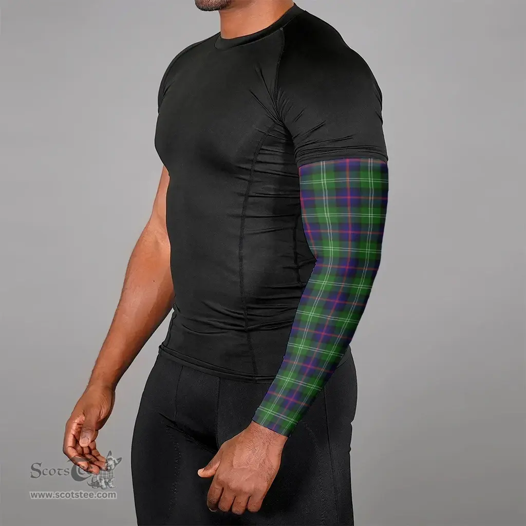 Scottish Sutherland Modern Clan Tartan Arm Sleeves (Set Of Two)