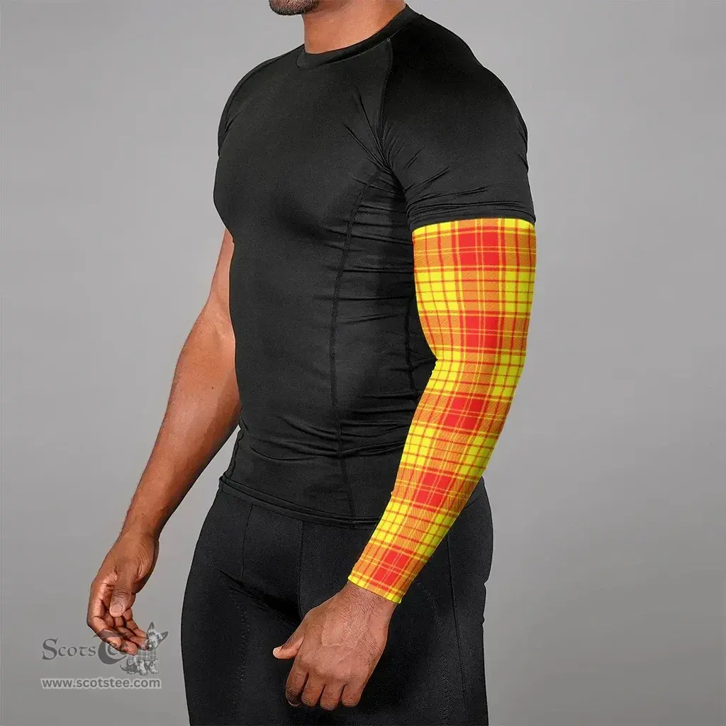 Scottish Macmillan Clan Clan Tartan Arm Sleeves (Set Of Two)