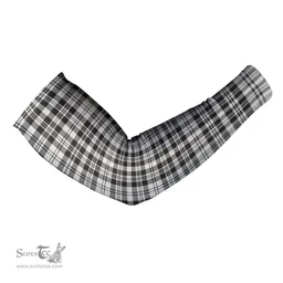Scottish Scott Black & White Ancient Clan Tartan Arm Sleeves (Set Of Two)