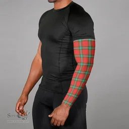 Scottish Maclaine Of Loch Buie Hunting Ancient Clan Tartan Arm Sleeves (Set Of Two)