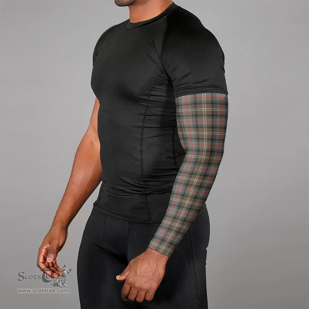Scottish Sutherland Weathered Clan Tartan Arm Sleeves (Set Of Two)
