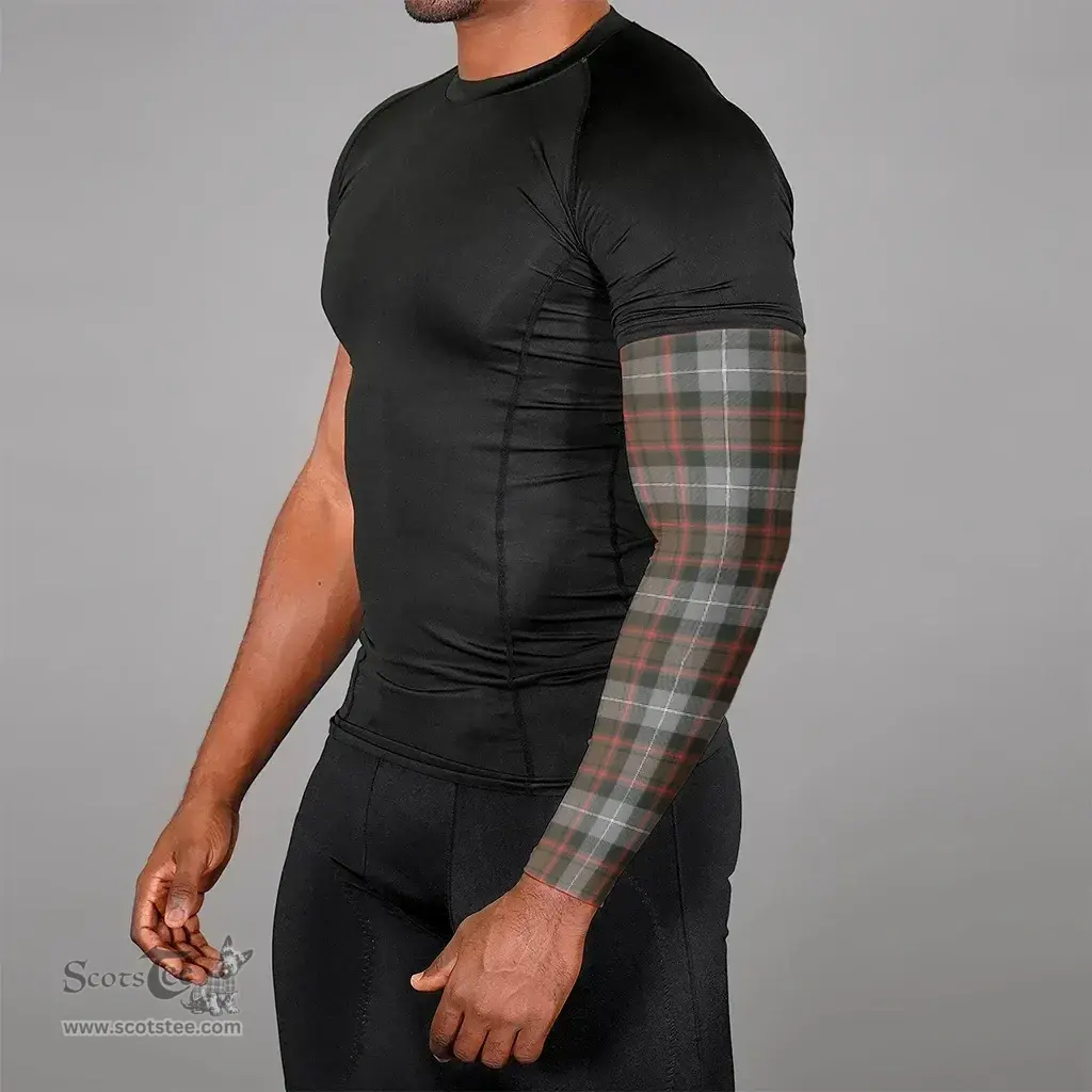 Scottish Macrae Hunting Weathered Clan Tartan Arm Sleeves (Set Of Two)