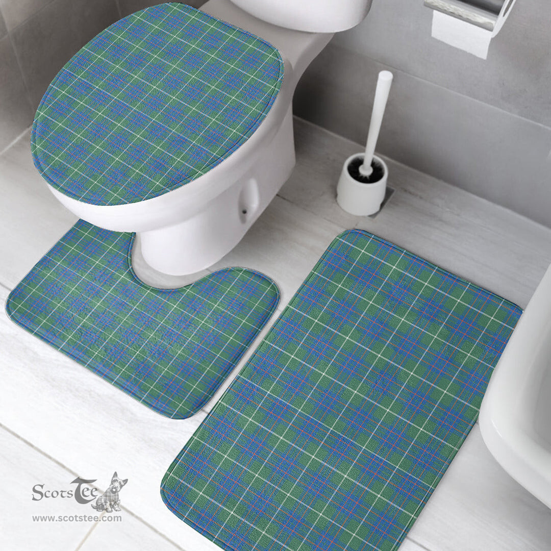 Scottish MacIntyre Hunting Ancient Clan Tartan Bath Rug Set Plaid Bathroom Set