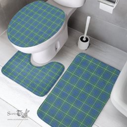 Scottish MacIntyre Hunting Ancient Clan Tartan Bath Rug Set Plaid Bathroom Set