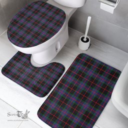 Scottish Nairn Clan Tartan Bath Rug Set Plaid Bathroom Set
